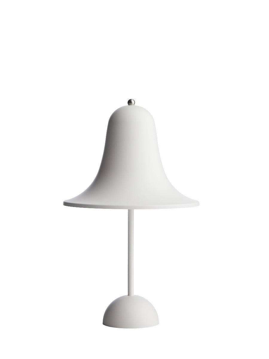 Verner Panton Pantop portable bordlampe - Matt White - Ø18